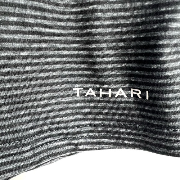 NWOT - Tahari Super Soft Drawstring Pajama Sleep Shorts Charcoal Gray Size Large - Picture 9 of 10